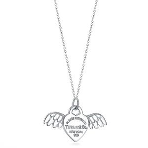 Tiffany & Co. Sterling Silver Pendant/Necklace Return To Tiffany